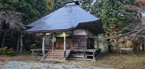 高野山観音堂の本殿