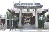 櫛田神社の鳥居