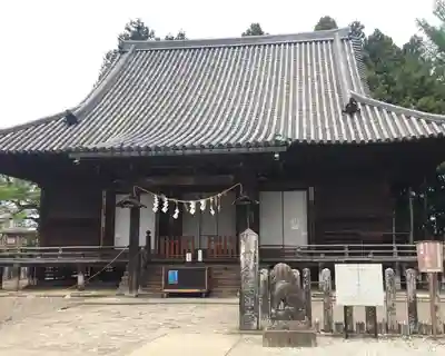 陸奥国分寺薬師堂の本殿・本堂