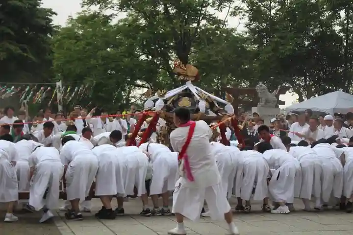 釧路一之宮 厳島神社のお祭り