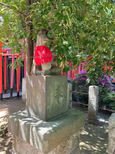 根津神社の狛犬