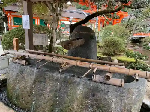 賀茂別雷神社（上賀茂神社）の手水舎