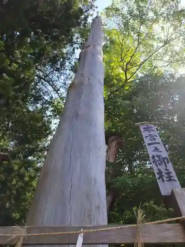 諏訪大社の自然