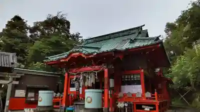 海南神社の本殿・本堂