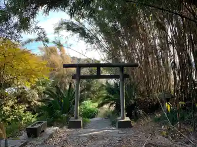 八大龍王の鳥居