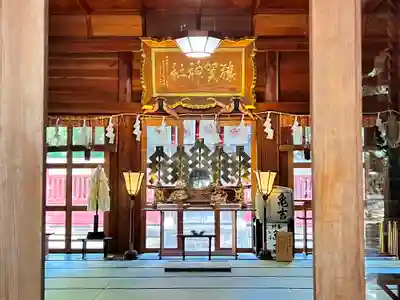 猿賀神社の本殿・本堂