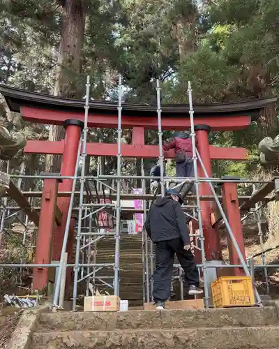 大宮温泉神社の鳥居