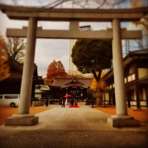 熊野神社の鳥居