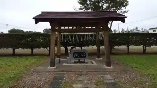 士幌神社の手水