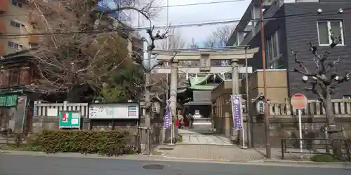 小野照崎神社の鳥居