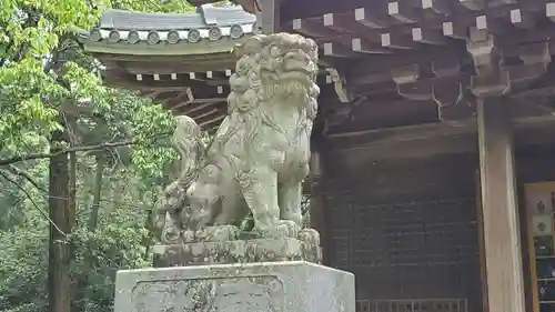 賀茂神社の狛犬
