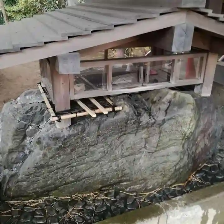 埼玉縣護國神社の手水舎