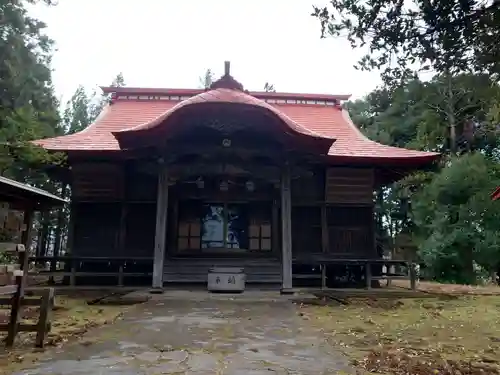 宇奈己呂和気神社の本殿