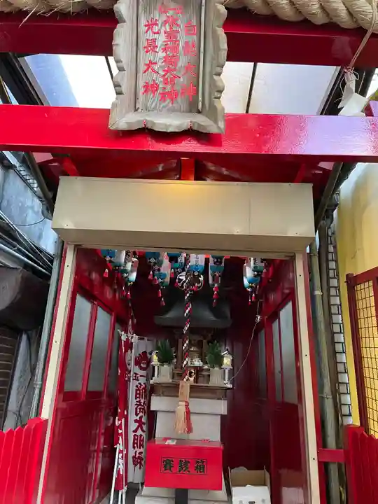 氷室稲荷大明神の本殿・本堂