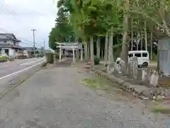 落合神社の鳥居