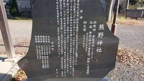 熊野神社の歴史