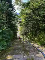 生田原神社の景色