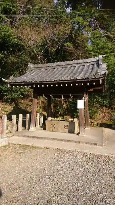 尾張冨士大宮浅間神社の手水舎