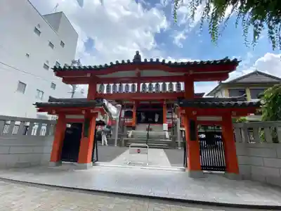 善國寺の山門・神門