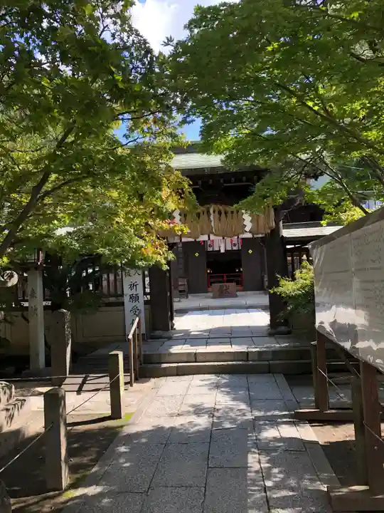 久留米宗社 日吉神社の山門・神門