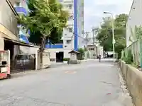 中津本一振興町会地蔵堂の周辺