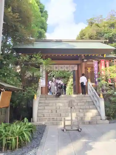 東京大神宮の山門