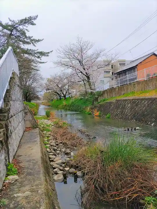 辻地蔵堂(黒川樋門)の周辺