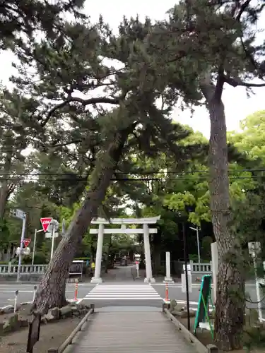 御穂神社の鳥居