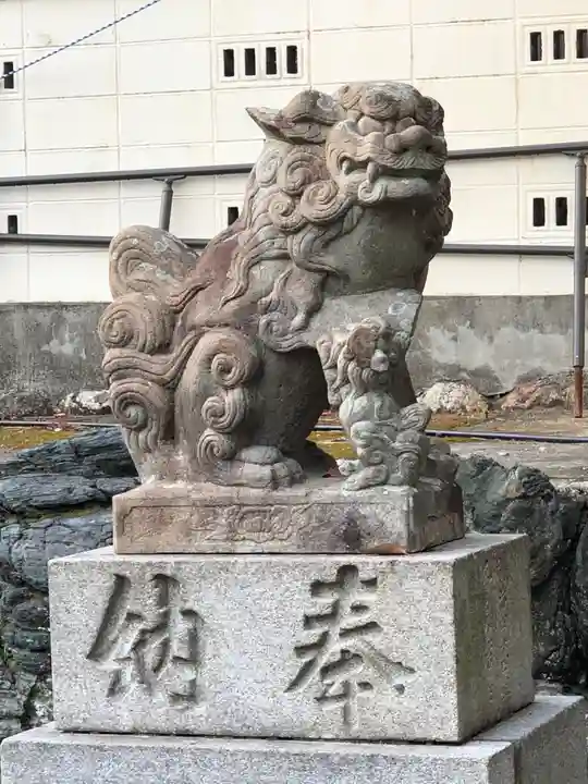 別小江神社の狛犬