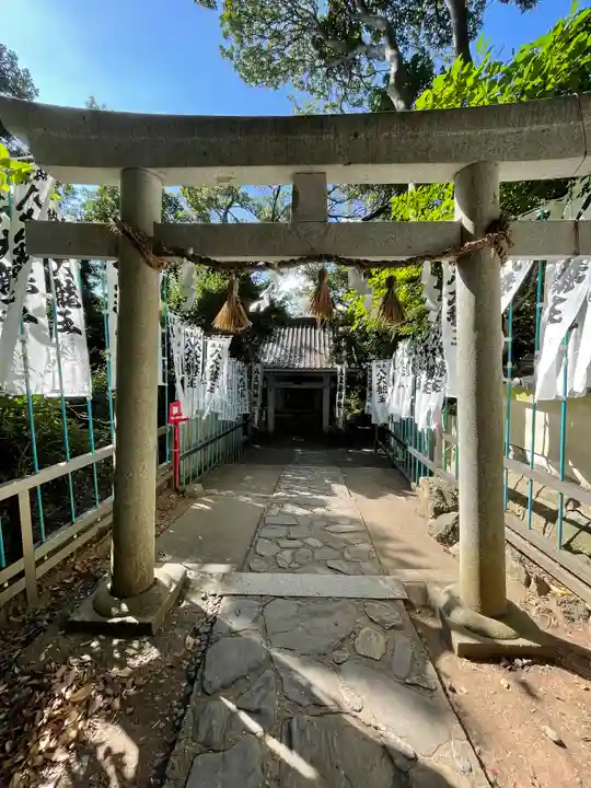 八百富神社の鳥居