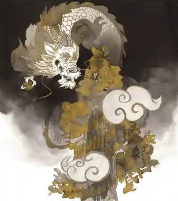 原画。上部のみ御朱印として使用。