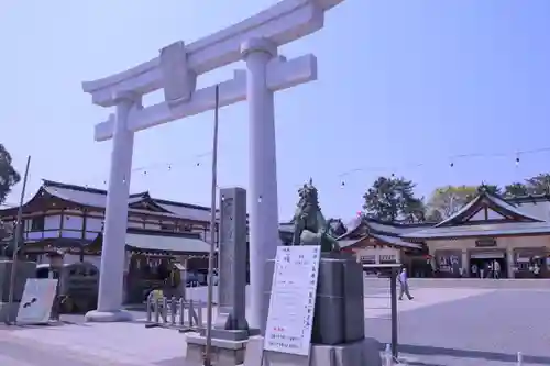 廣島護國神社の鳥居