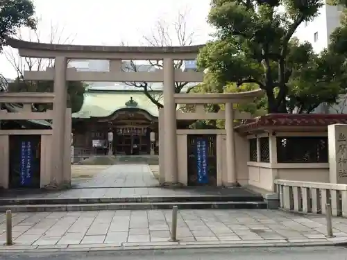 坐摩神社の鳥居