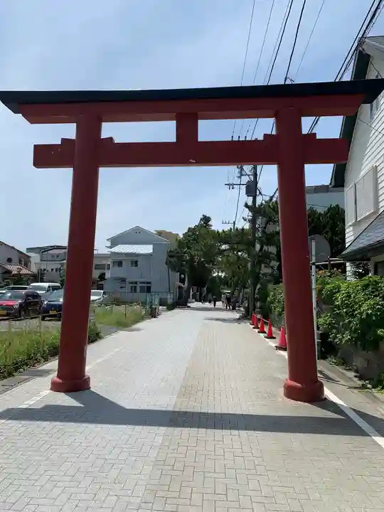 森戸大明神(森戸神社)の鳥居