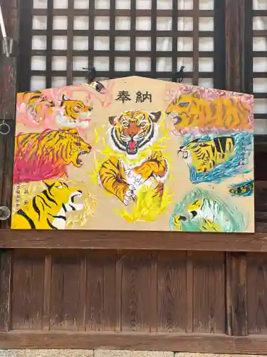 春日神社（茄子作）の絵馬