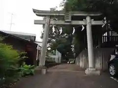 白山神社の鳥居