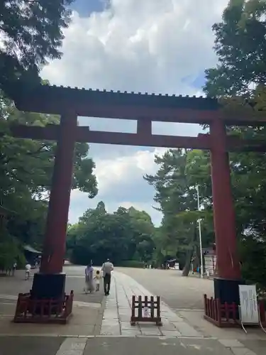 武蔵一宮氷川神社の鳥居