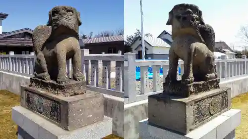 美瑛神社の狛犬