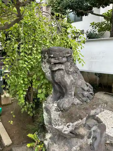 高木神社の狛犬