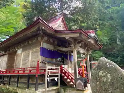 中野神社の本殿・本堂