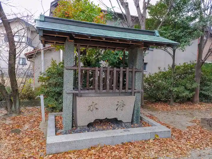 日吉社(牛田町)の手水舎