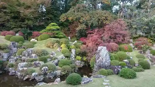 龍潭寺の庭園