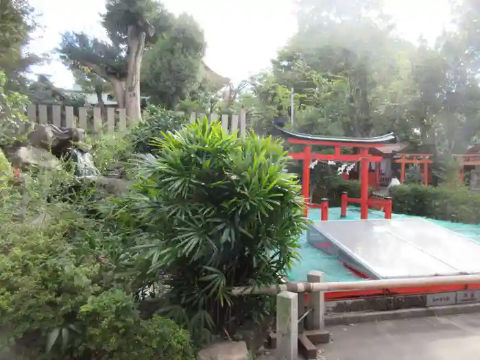 生國魂神社の鳥居