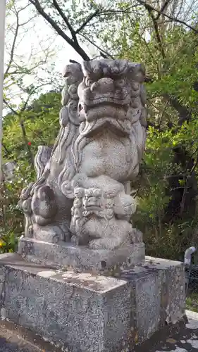 温泉神社～磐梯熱海温泉～の狛犬