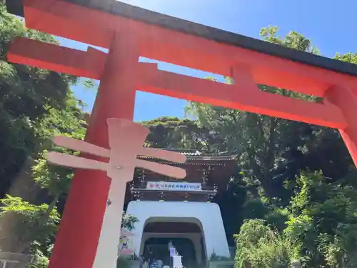 江島神社の鳥居