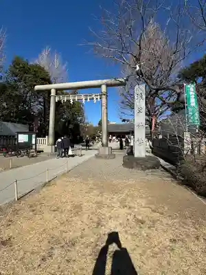 浅草神社の鳥居