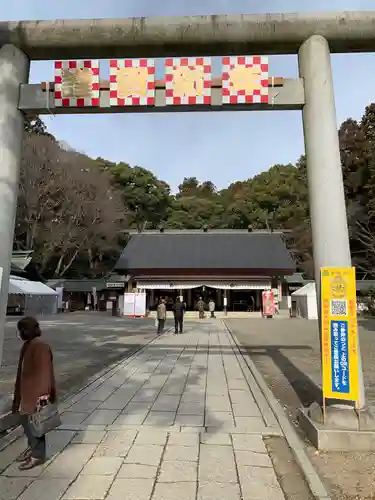 常磐神社の鳥居