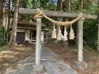 神明神社の鳥居