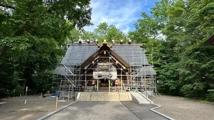 旭川神社の本殿・本堂