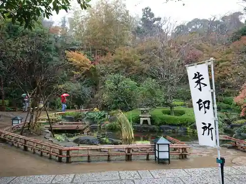 長谷寺の庭園